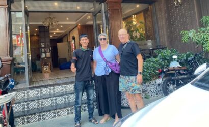 Private car journey from Hue to Hoi An featuring scenic mountain roads, Hai Van Pass viewpoints, coastal landscapes, Lap An Lagoon, and picturesque stops along Central Vietnam's most famous route.