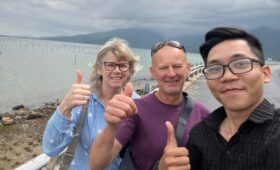 Historic landmarks in Hue, Vietnam, including the Imperial City, royal tombs, ancient temples, and cultural heritage sites.